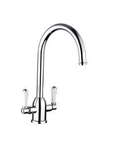 Jerem Chrome two handle Kitchen mixer