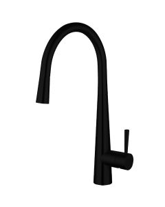 Trisen Jema Black Pull Out Single Lever Kitchen Mixer