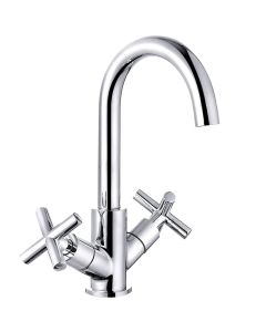 Prose Chrome two cross handle Kitchen mixer