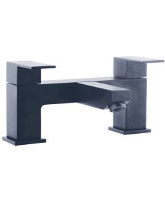 Trisen Kawa Two Handle Black Bath Filler